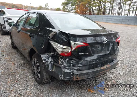 2015 Toyota Corolla Le из США, поврежденный, VIN 2T1BURHE4FC284491